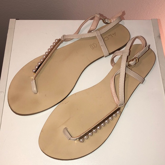 aldo pearl sandals